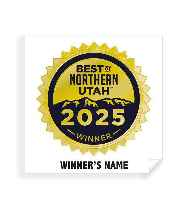 Best of Northern Utah - Simple Window Clings