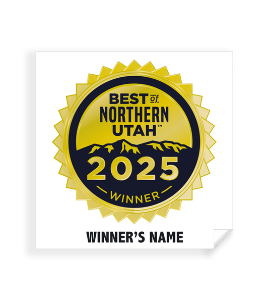 Best of Northern Utah - Simple Window Clings