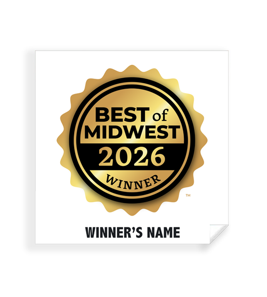 Best of Midwest - Simple Window Clings