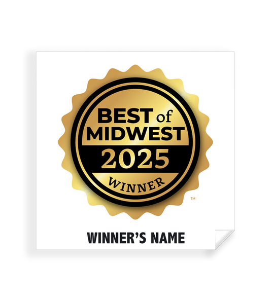 Best of Midwest - Simple Window Clings