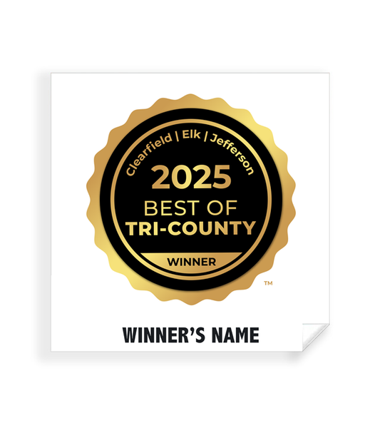 Best of Tri-County - Simple Window Clings