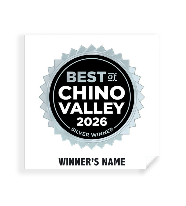 Best of Chino Valley - Simple Window Clings