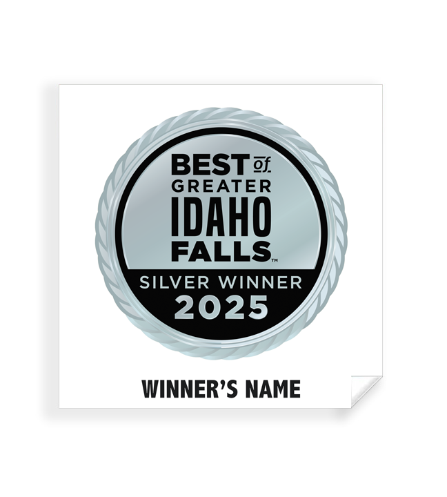 Best of Greater Idaho Falls - Simple Window Clings