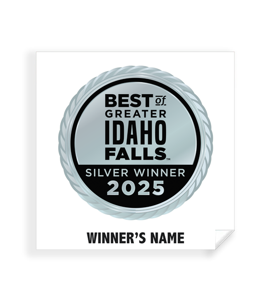 Best of Greater Idaho Falls - Simple Window Clings