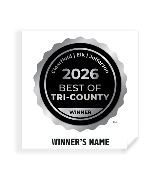 Best of Tri-County - Simple Window Clings