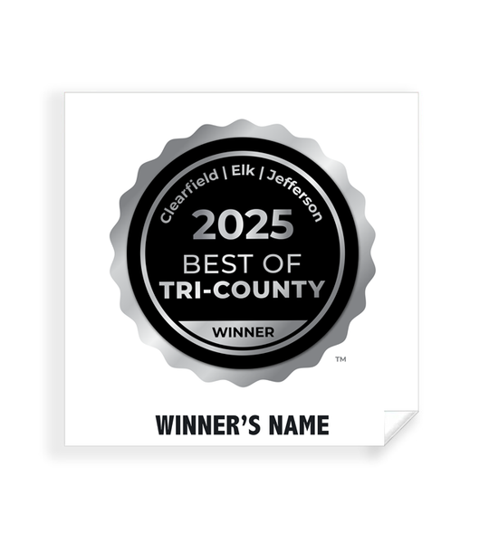 Best of Tri-County - Simple Window Clings