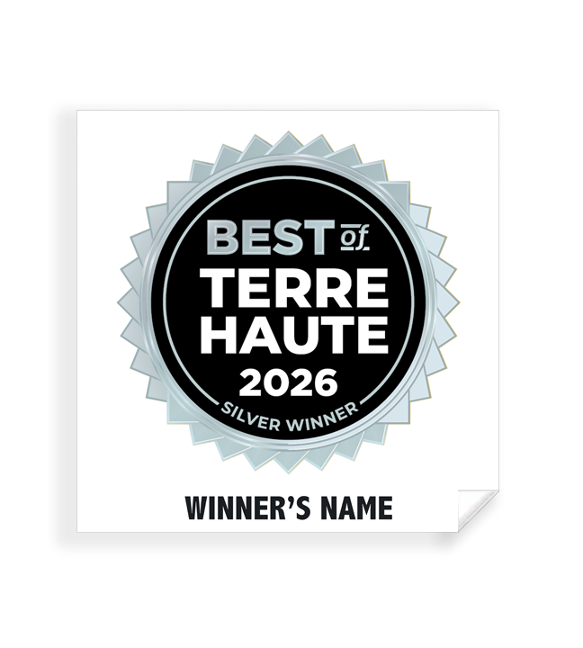 Best of Terre Haute - Simple Window Clings