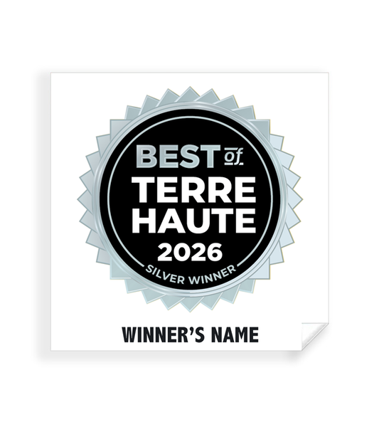 Best of Terre Haute - Simple Window Clings