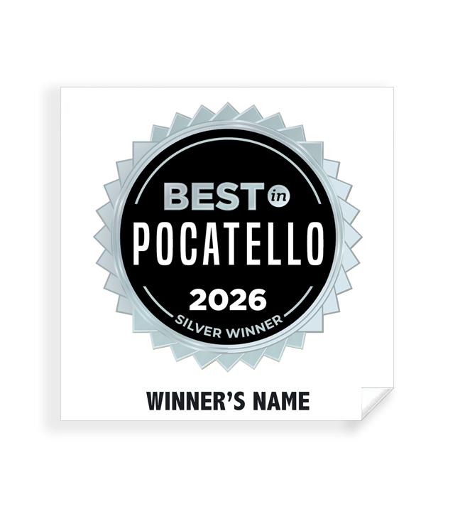 Best in Pocatello - Simple Window Clings
