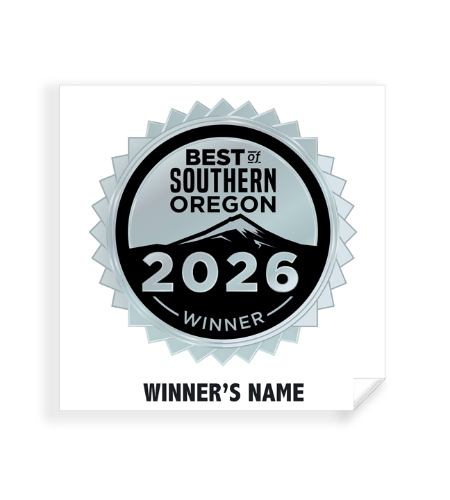 Best of Southern Oregon - Simple Window Clings