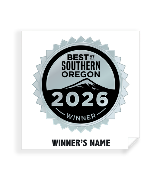 Best of Southern Oregon - Simple Window Clings