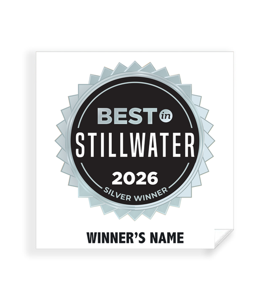 Best in Stillwater - Simple Window Clings