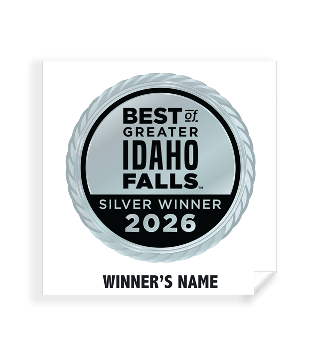 Best of Greater Idaho Falls - Simple Window Clings