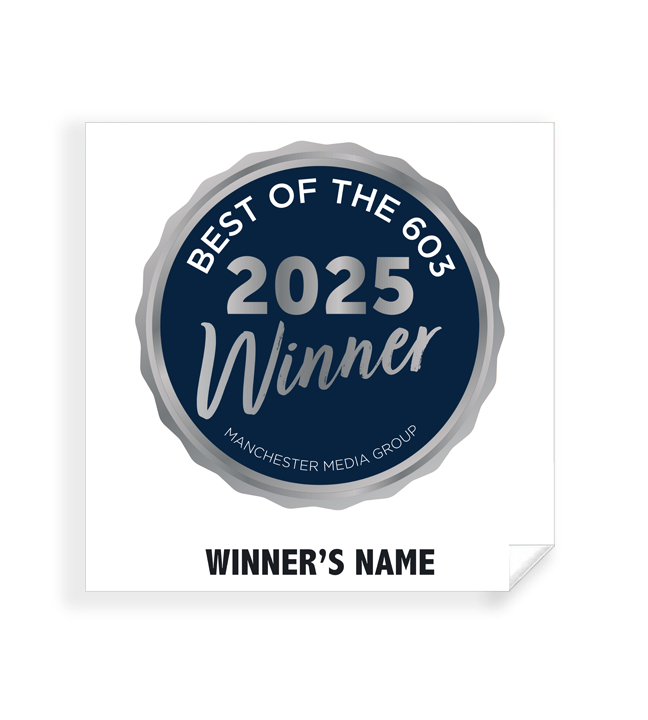 Best of the 603 - Simple Window Clings