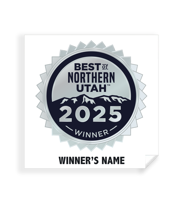 Best of Northern Utah - Simple Window Clings