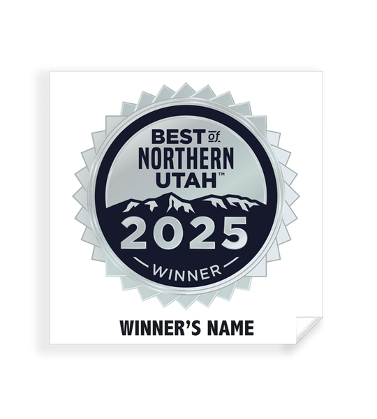 Best of Northern Utah - Simple Window Clings