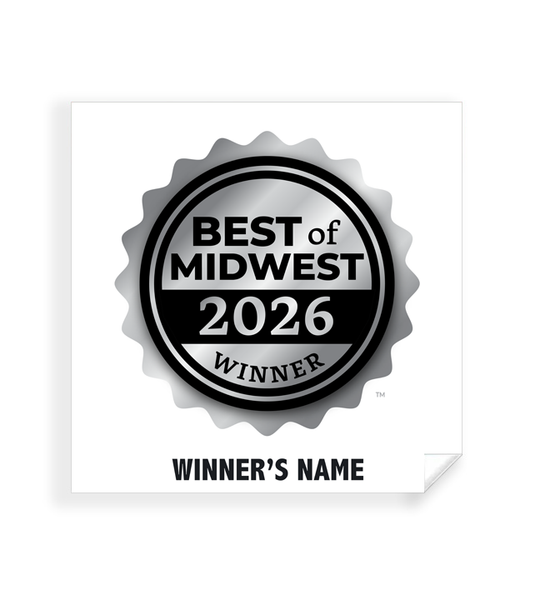 Best of Midwest - Simple Window Clings