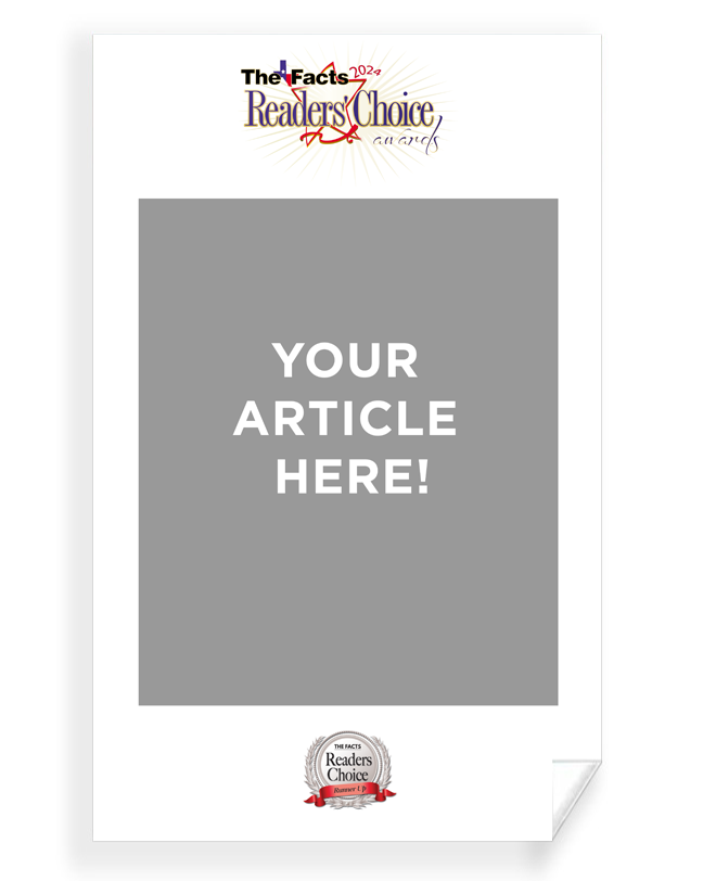 The Facts Readers Choice Article Award Reprint/Poster