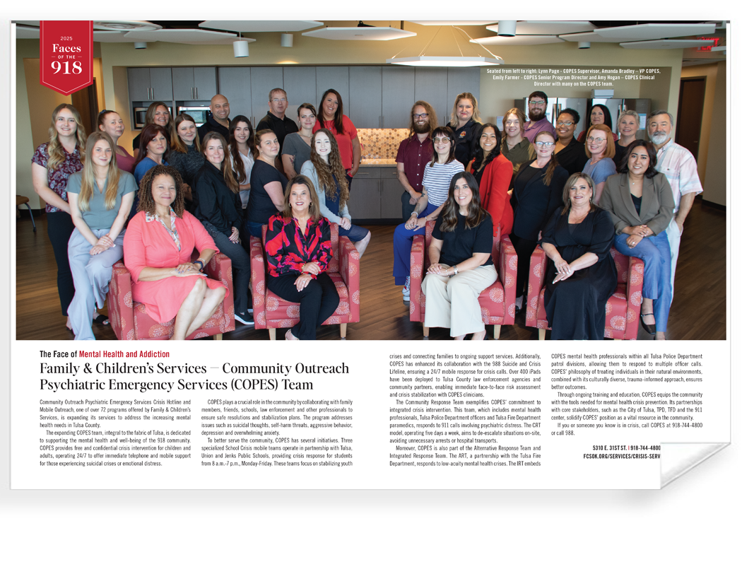 TulsaPeople - Faces of the 918 - Archival Reprint