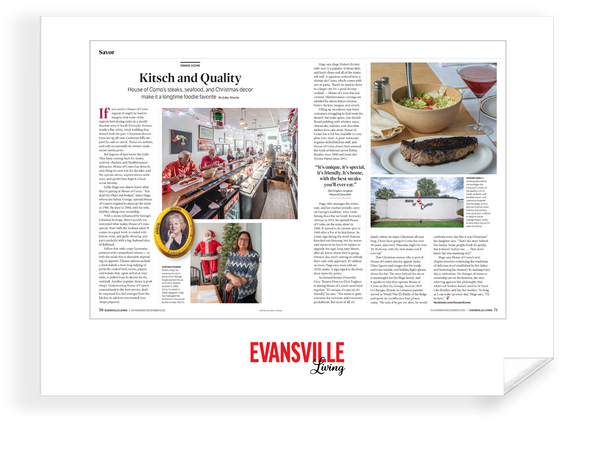 Evansville Living - Editorial Features  - Archival Reprints