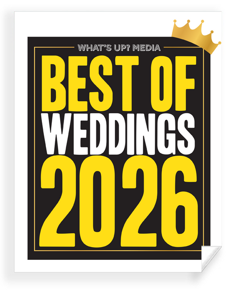 What's Up? Best of Weddings  - Window Cling