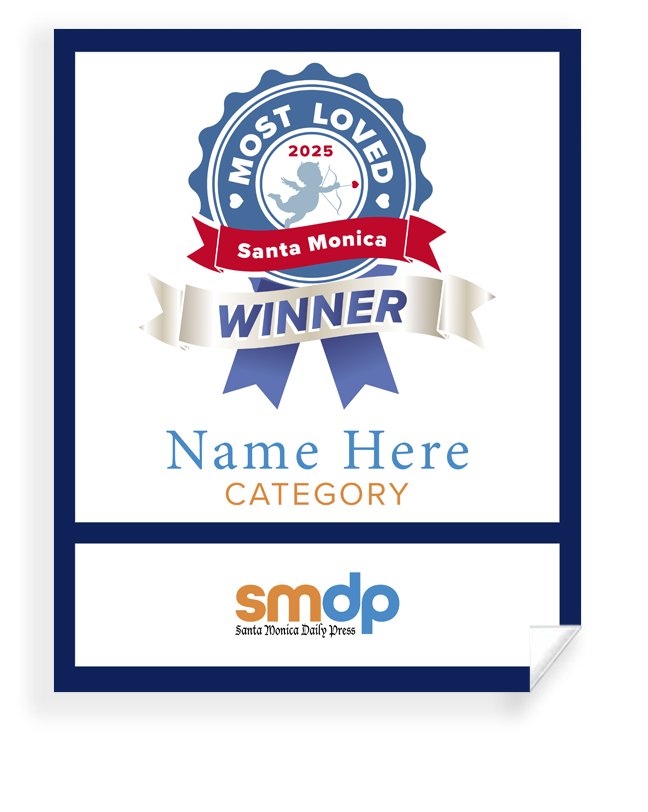 SMDP Most Loved Awards - Window Cling