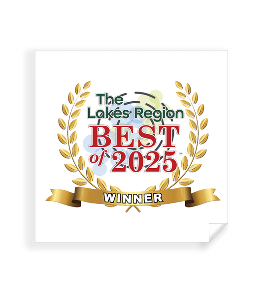 Best of Lakes Region Window Decal