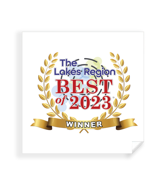 Best of Lakes Region Window Decal