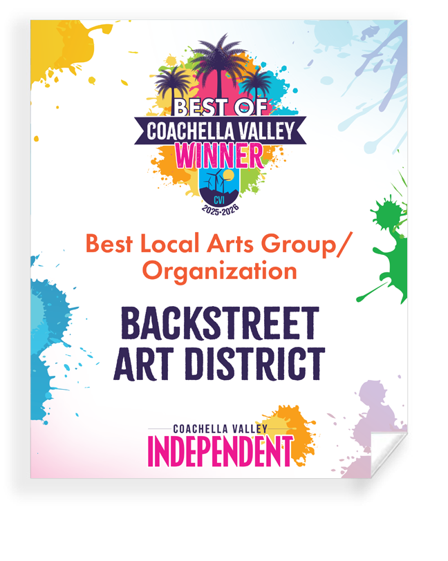 "Best of Coachella Valley" - Window Decal