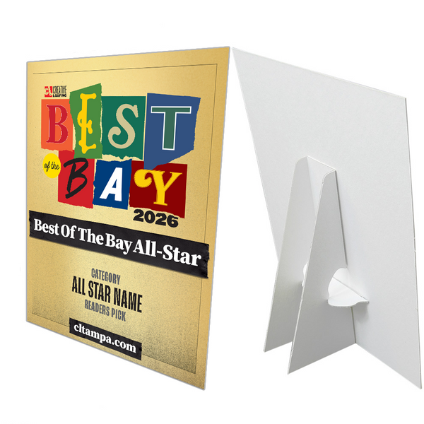 CL Tampa Bay Best of the Bay | Counter Cards