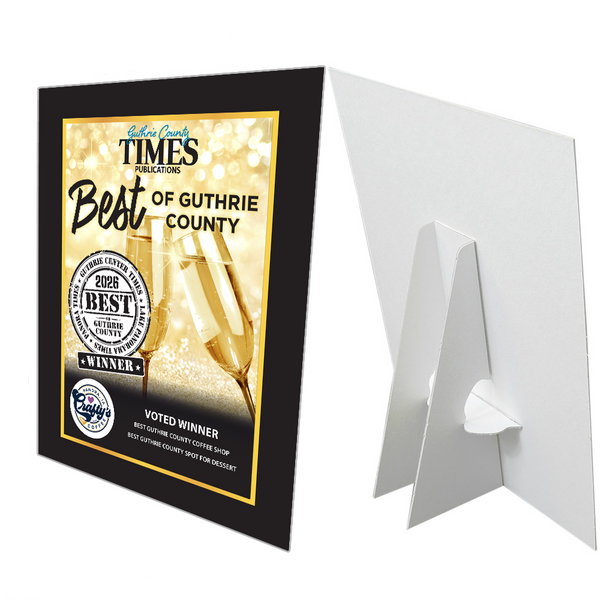 Guthrie Center Times - Best of Guthrie County - Counter Cards