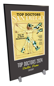 San Diego Magazine "Top Doctors" Award Plaques