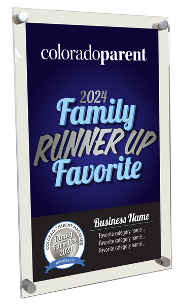 Colorado Parent Favorites Award Plaque