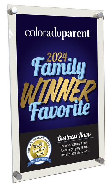 Colorado Parent Favorites Award Plaque