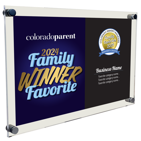 Colorado Parent Favorites Spread Plaques