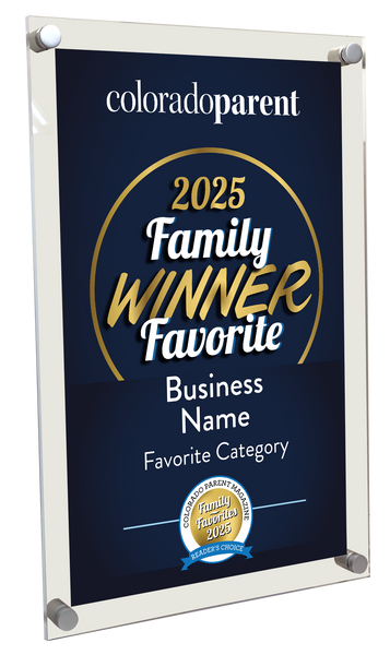 Colorado Parent Favorites Award Plaque