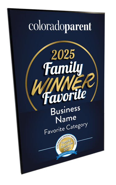Colorado Parent Favorites Award Plaque