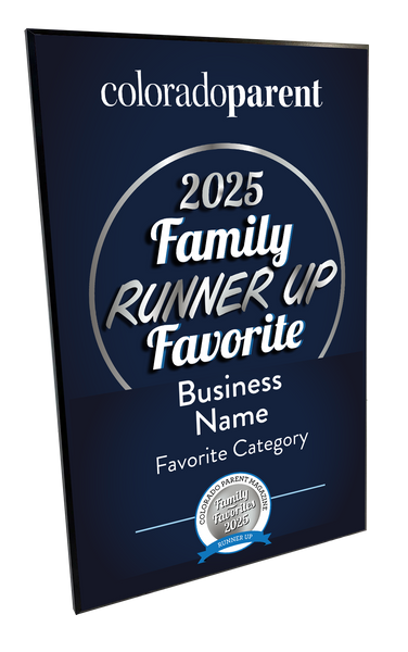 Colorado Parent Favorites Award Plaque