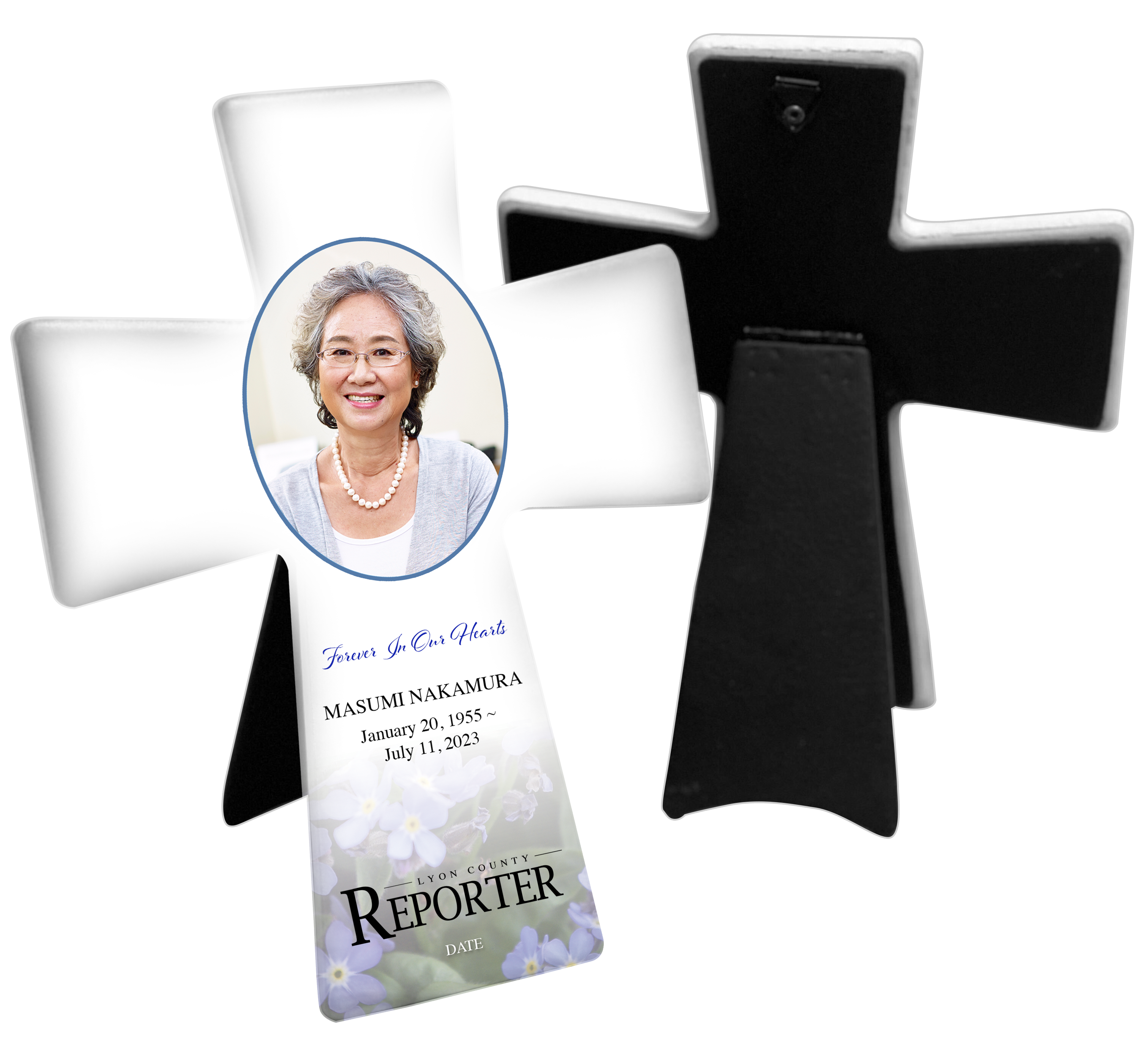 Lyon County Reporter - Memorial Ceramic Cross