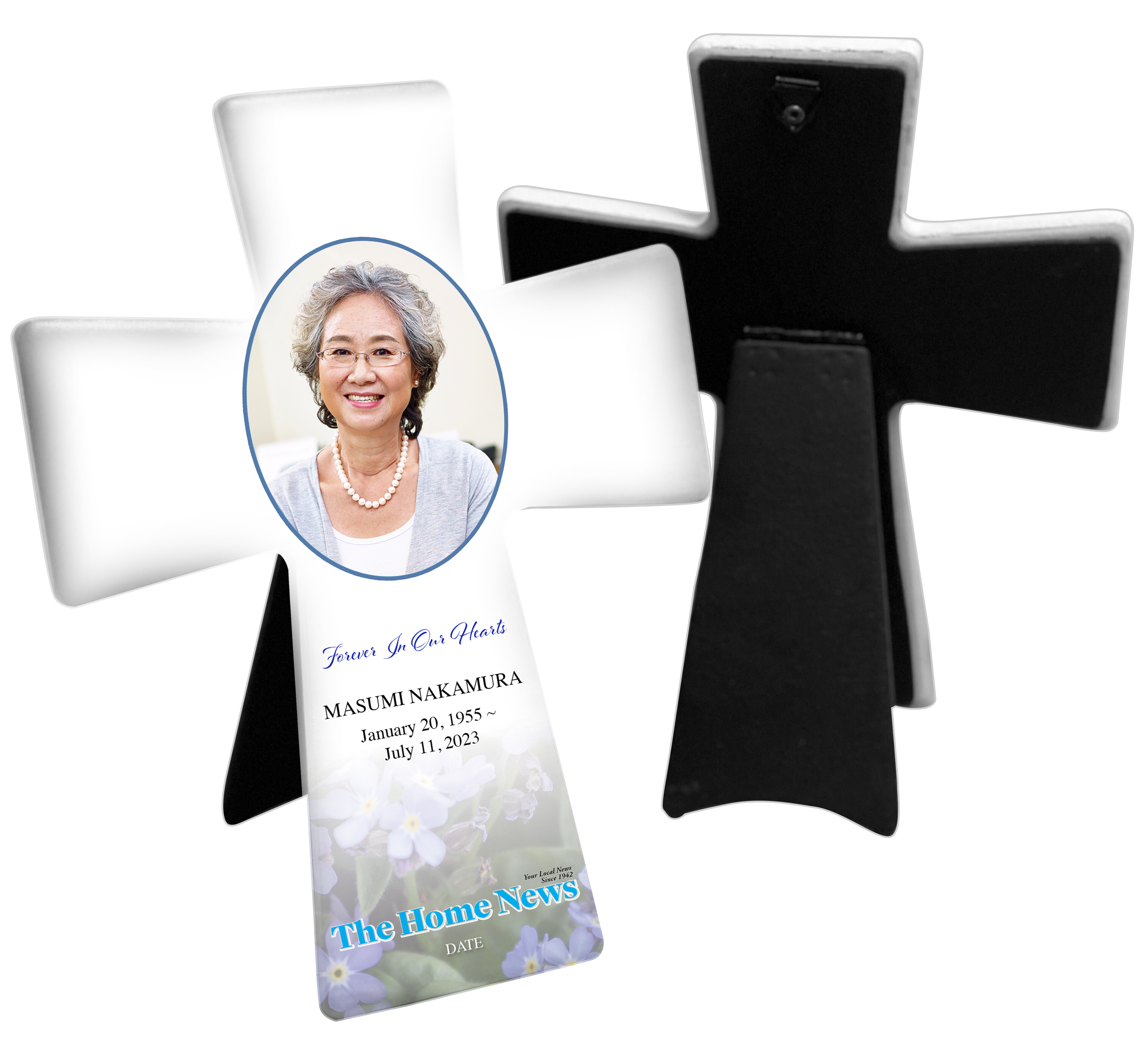 The Home News - Memorial Ceramic Cross