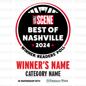 "Best of Nashville" Digital Badge