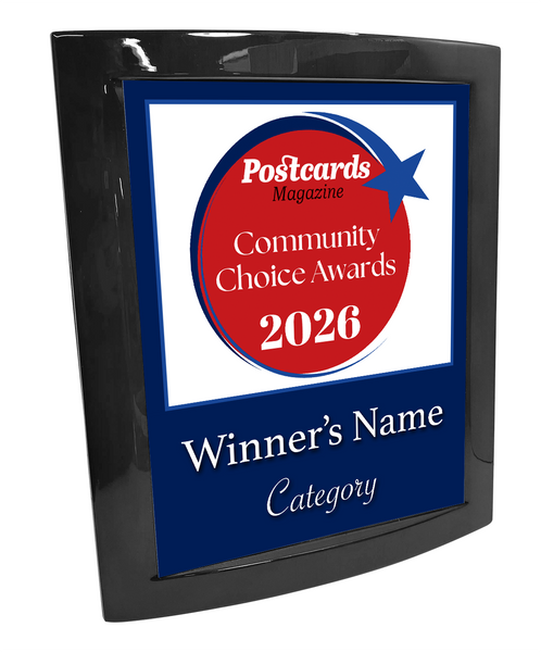 Postcards Magazine - Community Choice Awards - Eclipse Plaque