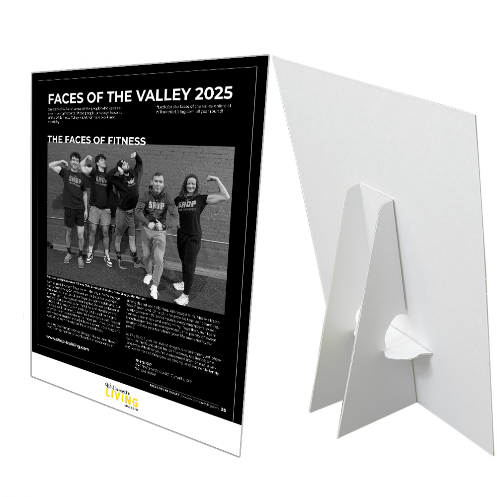 Willamette Living - Faces - Counter Cards