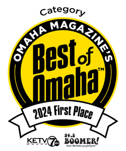 Best of Omaha Award - Large Window Decals