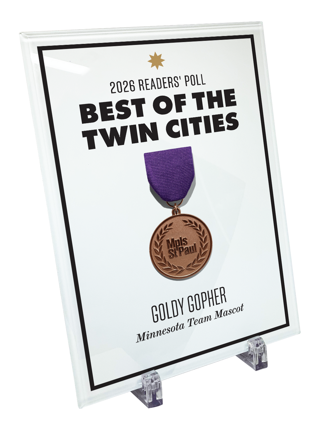 Mpls St. Paul - Best of Twin Cities - Crystal Glass