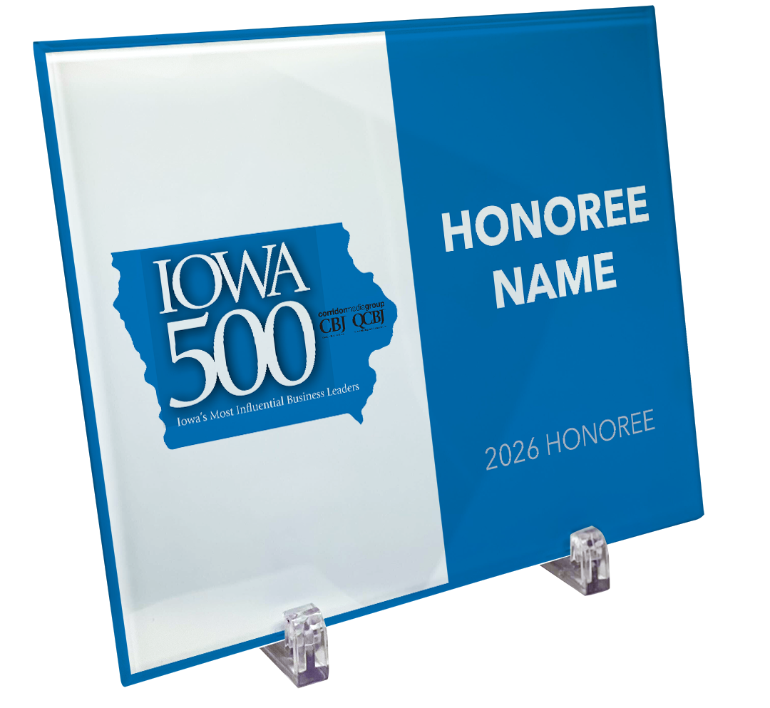 CBJ - Iowa 500 - Crystal Glass