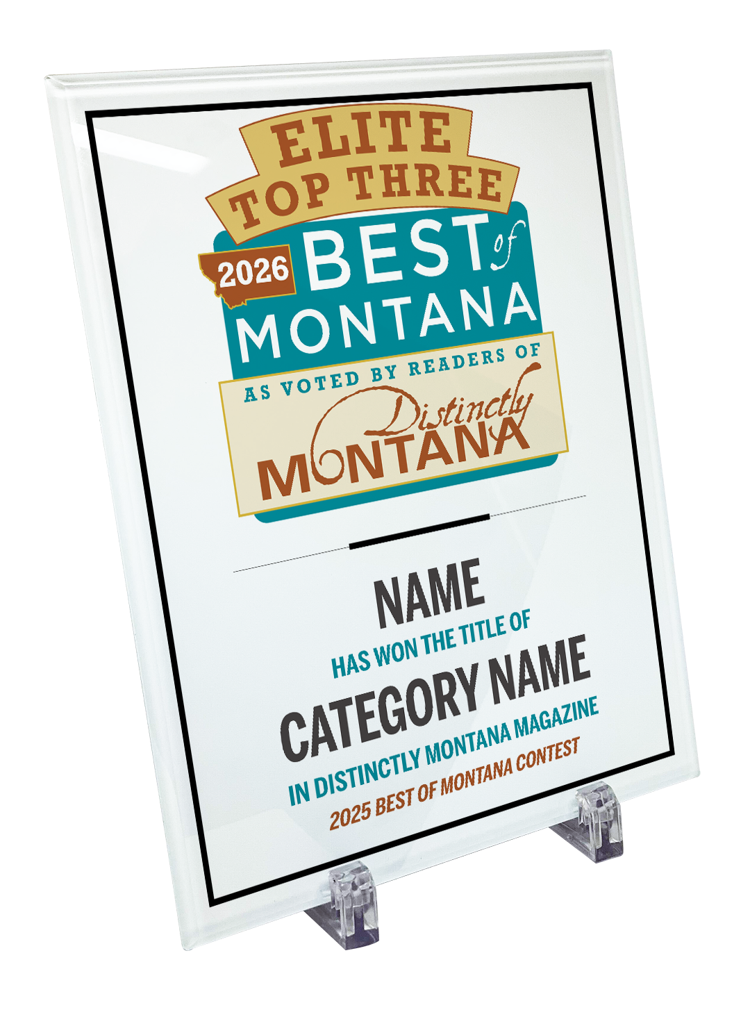 Best of Montana - Glass