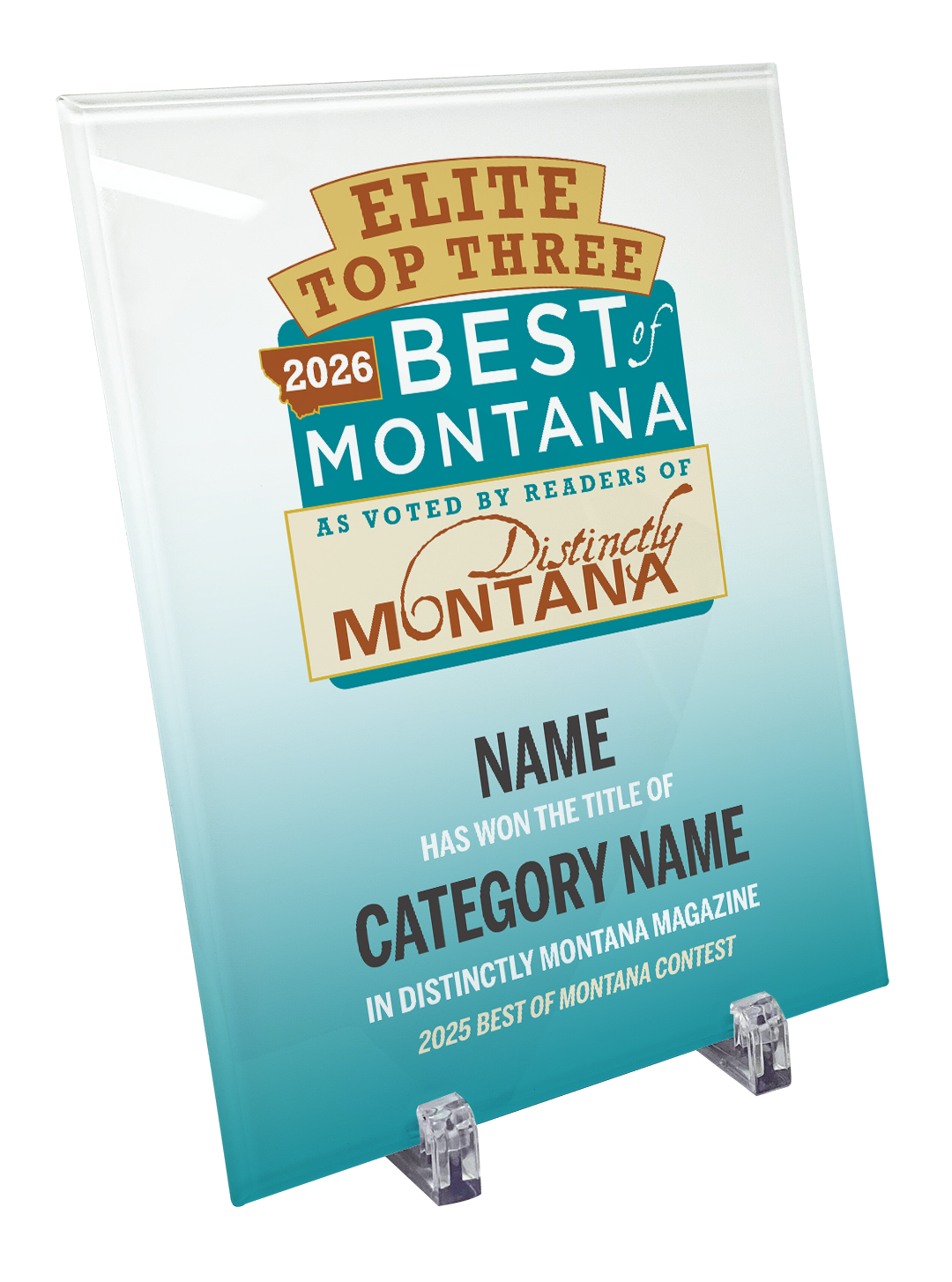 Best of Montana - Glass