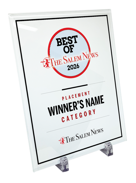 N. Boston Media Group - Best of Awards - Crystal Glass