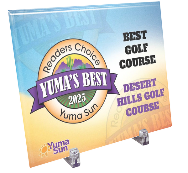 Yuma's Best - Crystal Glass